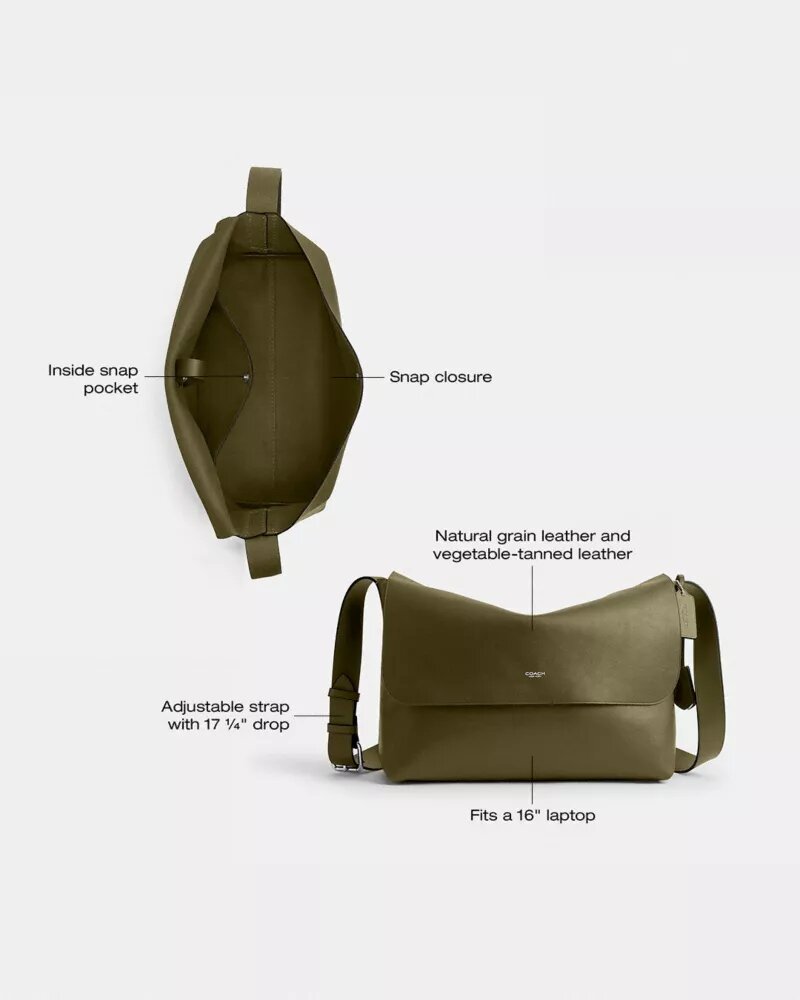 Bolso tipo mensajero Ludlow
