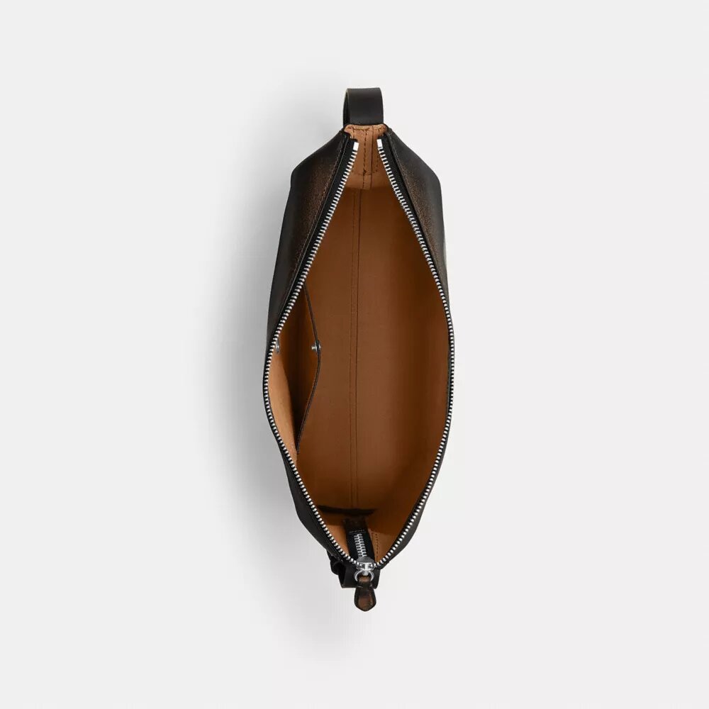Bolso tipo mensajero Mott 38 en cuero desgastado