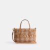 Bolso Tote City Mini con estampado de cuadros vichy