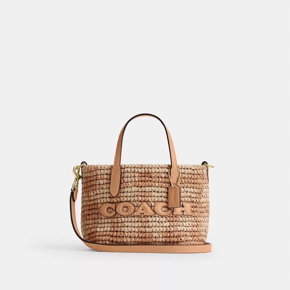 Bolso Tote City Mini con estampado de cuadros vichy