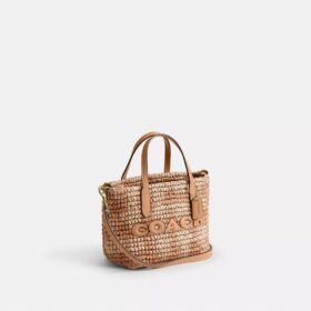 Bolso Tote City Mini con estampado de cuadros vichy