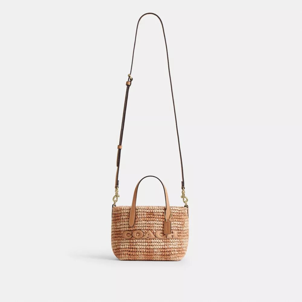 Bolso Tote City Mini con estampado de cuadros vichy