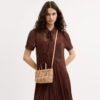 Bolso Tote City Mini con estampado de cuadros vichy