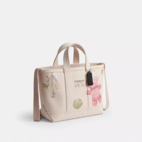 Bolso utilitario 27 con estampado de bocetos
