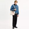 Bolso utilitario 27 con estampado de bocetos