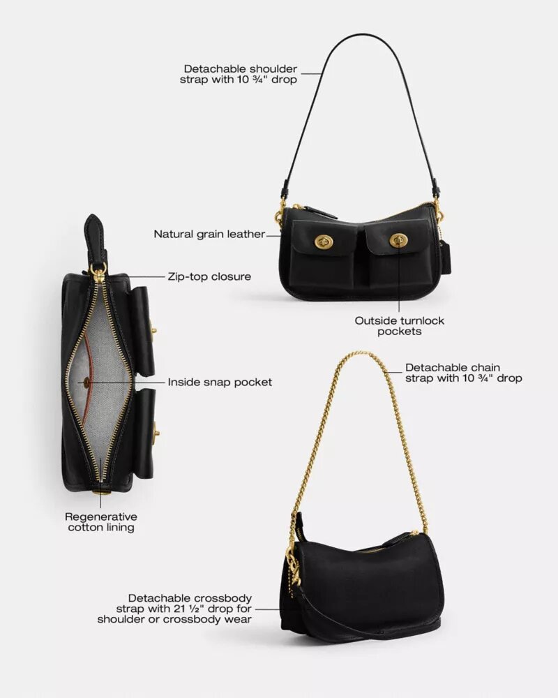 Bolso Waverly con doble Turnlock