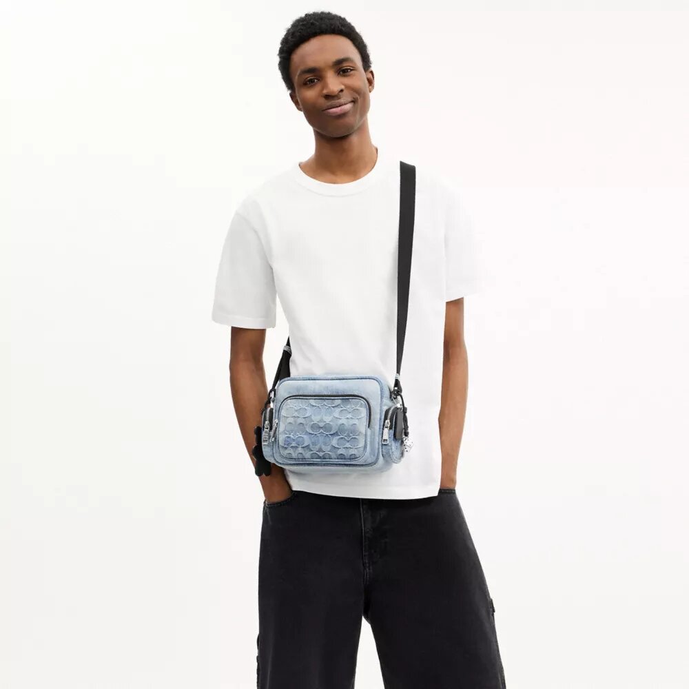 Bolsos bandolera Fletcher en denim exclusivo Loved