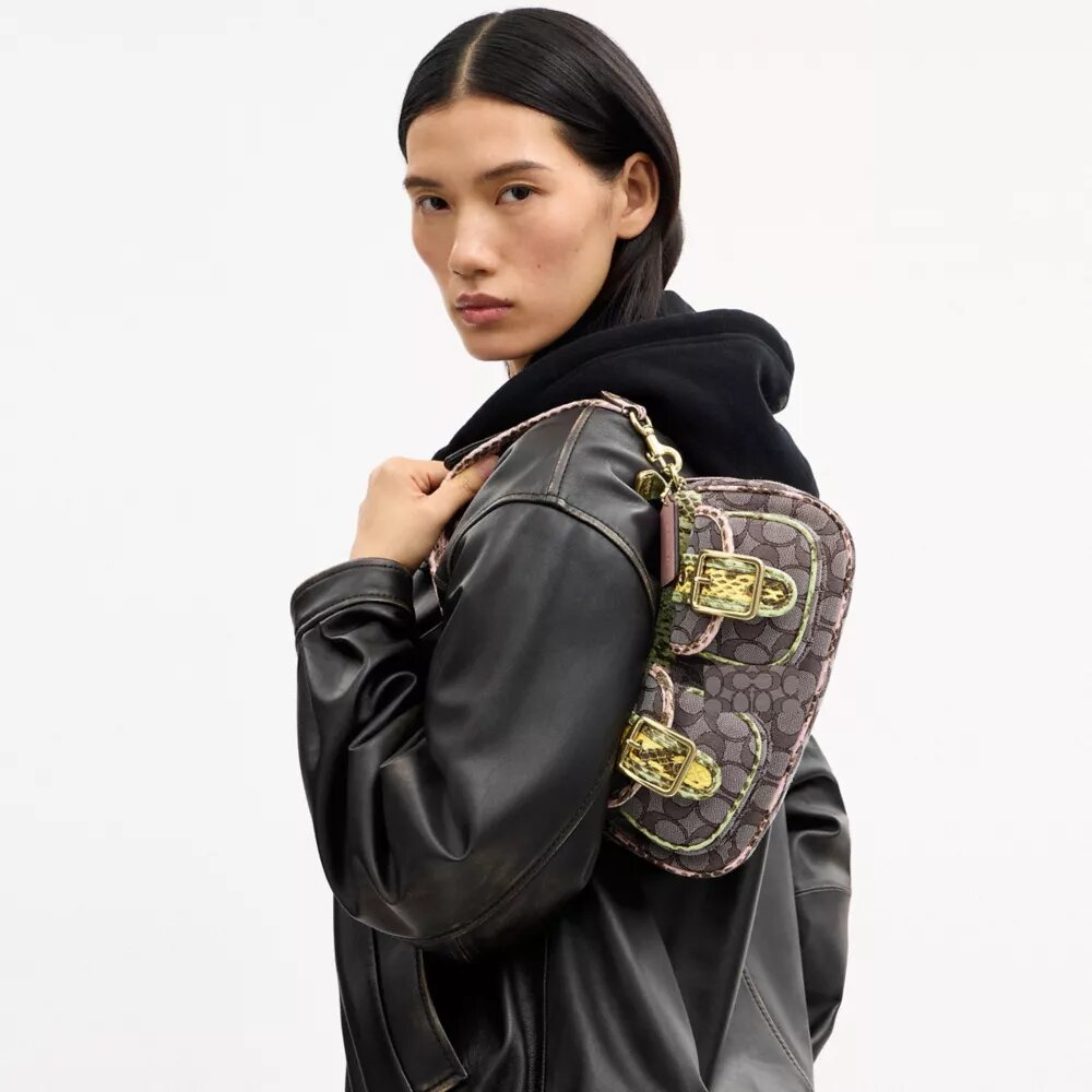 Bolsos de hombro Ashton en jacquard exclusivo