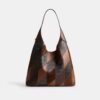 Bolsos de hombro Brooklyn 39 con patchwork de piel de serpiente