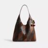 Bolsos de hombro Brooklyn 39 con patchwork de piel de serpiente