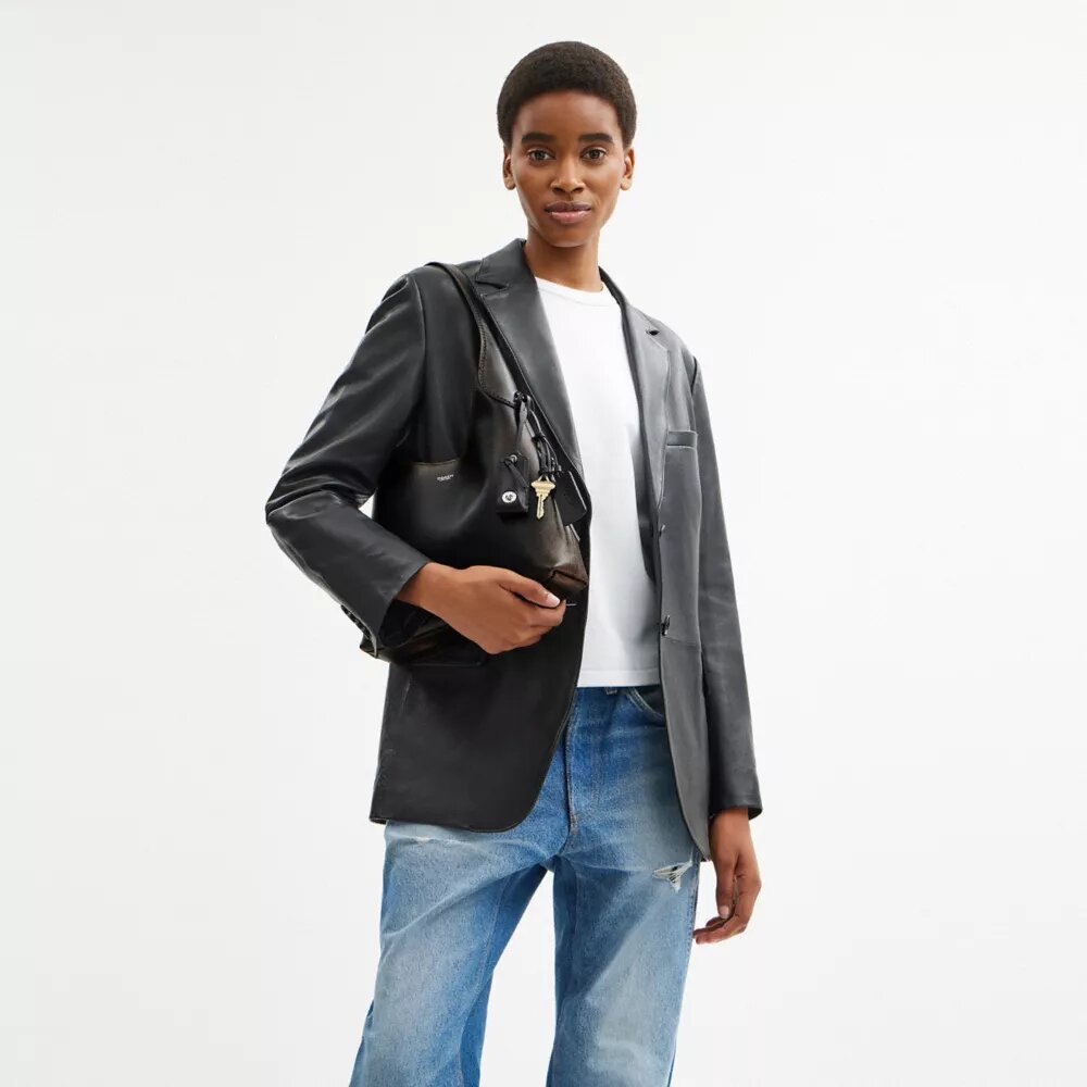 Bolsos de hombro Brooklyn de 28 en cuero Loved