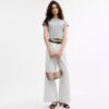 Bolsos de hombro Caitlin con patchwork a rayas