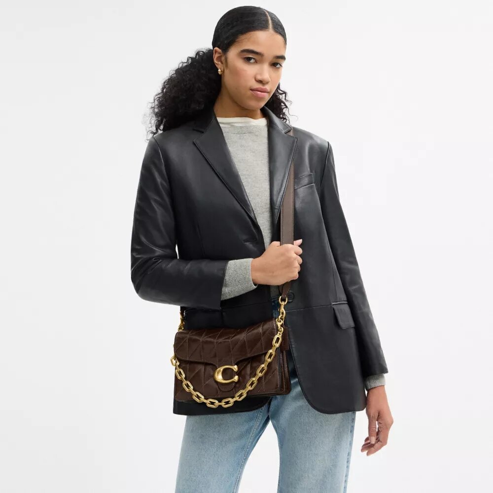 Bolsos de hombro «Chain Tabby» con acolchado