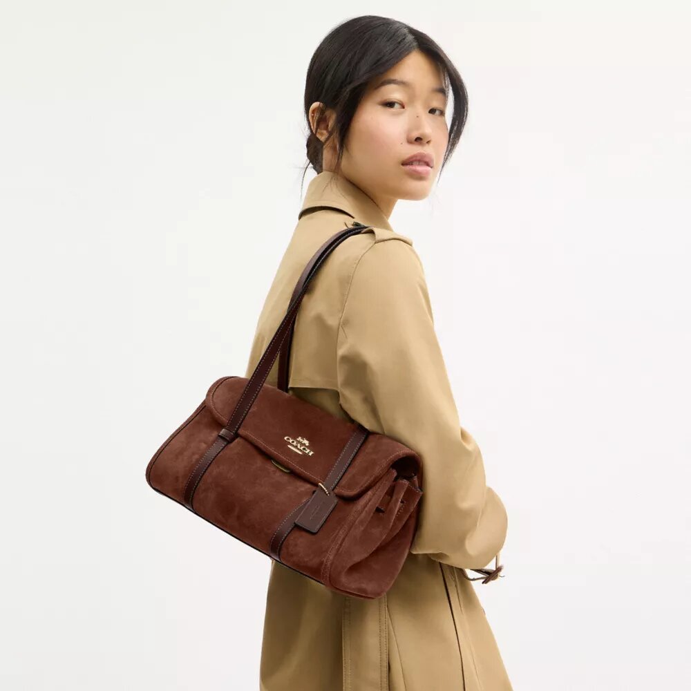Bolsos de hombro con solapa Bridget
