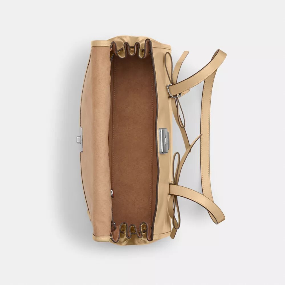 Bolsos de hombro con solapa y moños «Bridget»