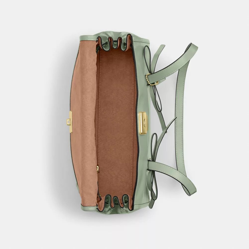 Bolsos de hombro con solapa y moños «Bridget»
