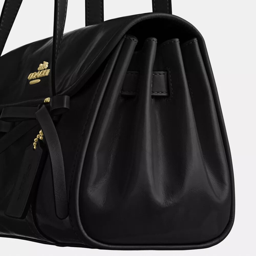 Bolsos de hombro con solapa y moños «Bridget»
