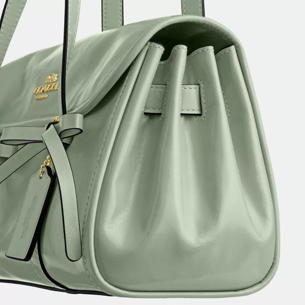 Bolsos de hombro con solapa y moños «Bridget»
