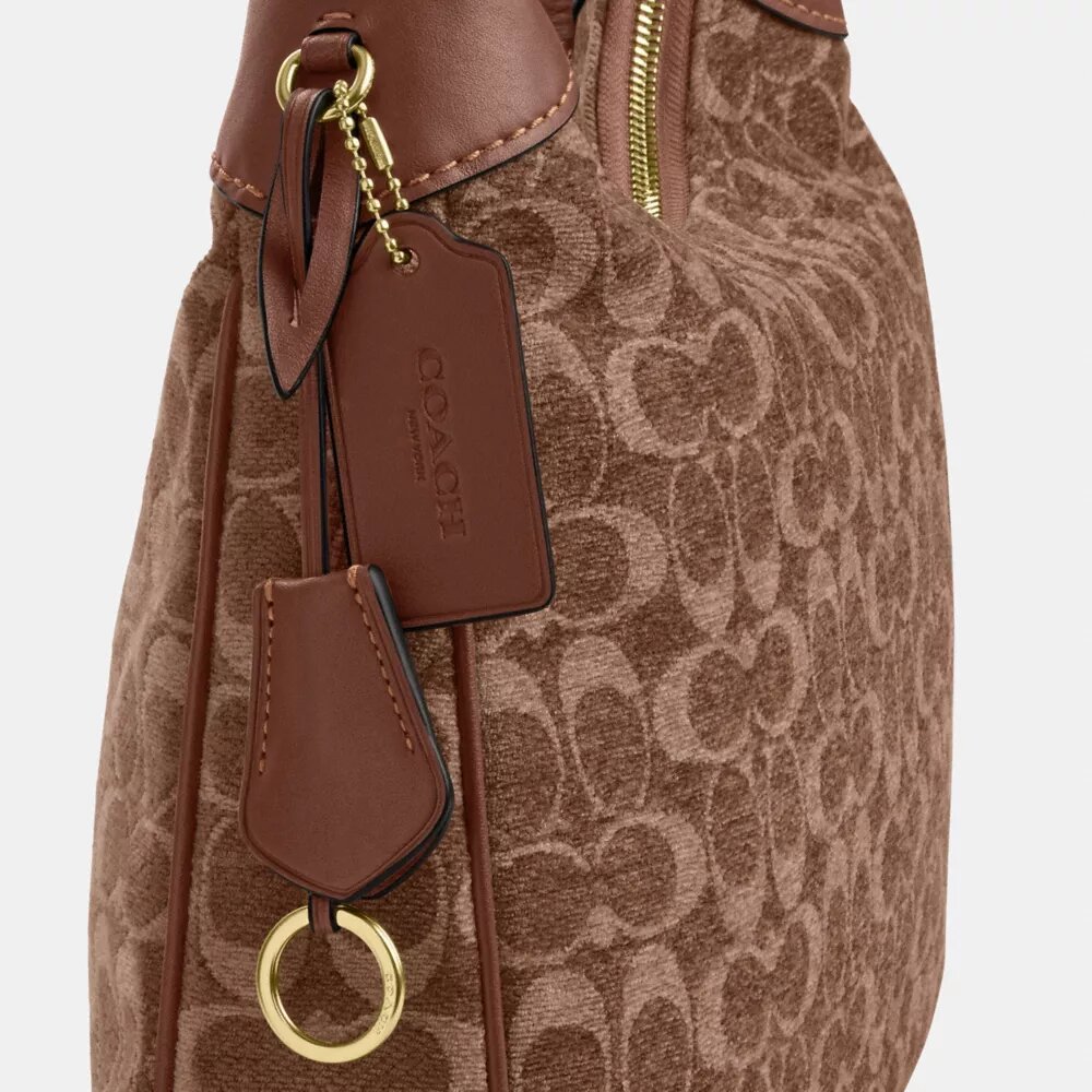 Bolsos de hombro Ella en chenilla exclusiva