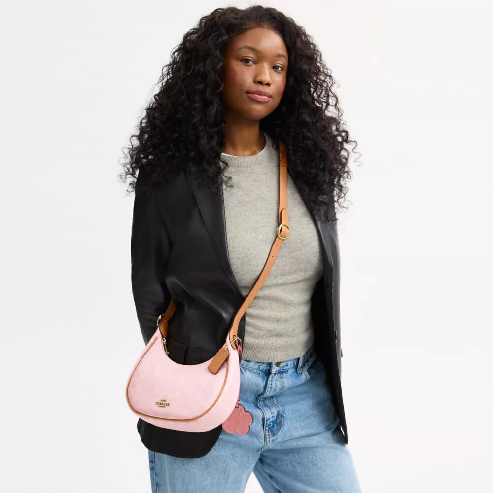 Bolsos de hombro Emily en Signature Canvas con Charms