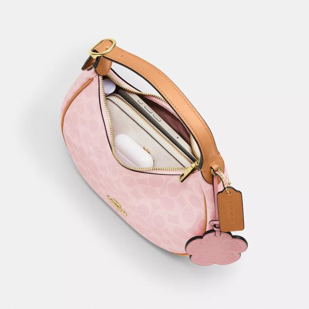 Bolsos de hombro Emily en Signature Canvas con Charms
