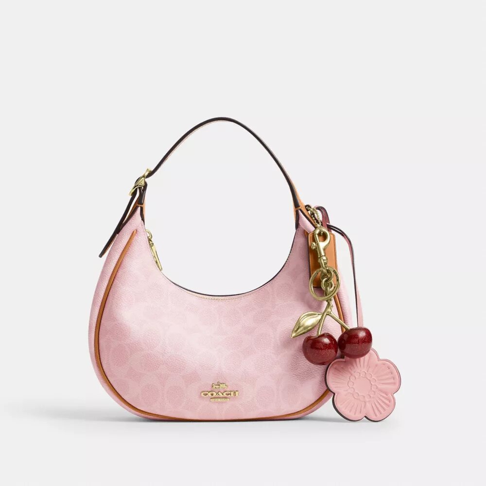 Bolsos de hombro Emily en Signature Canvas con Charms