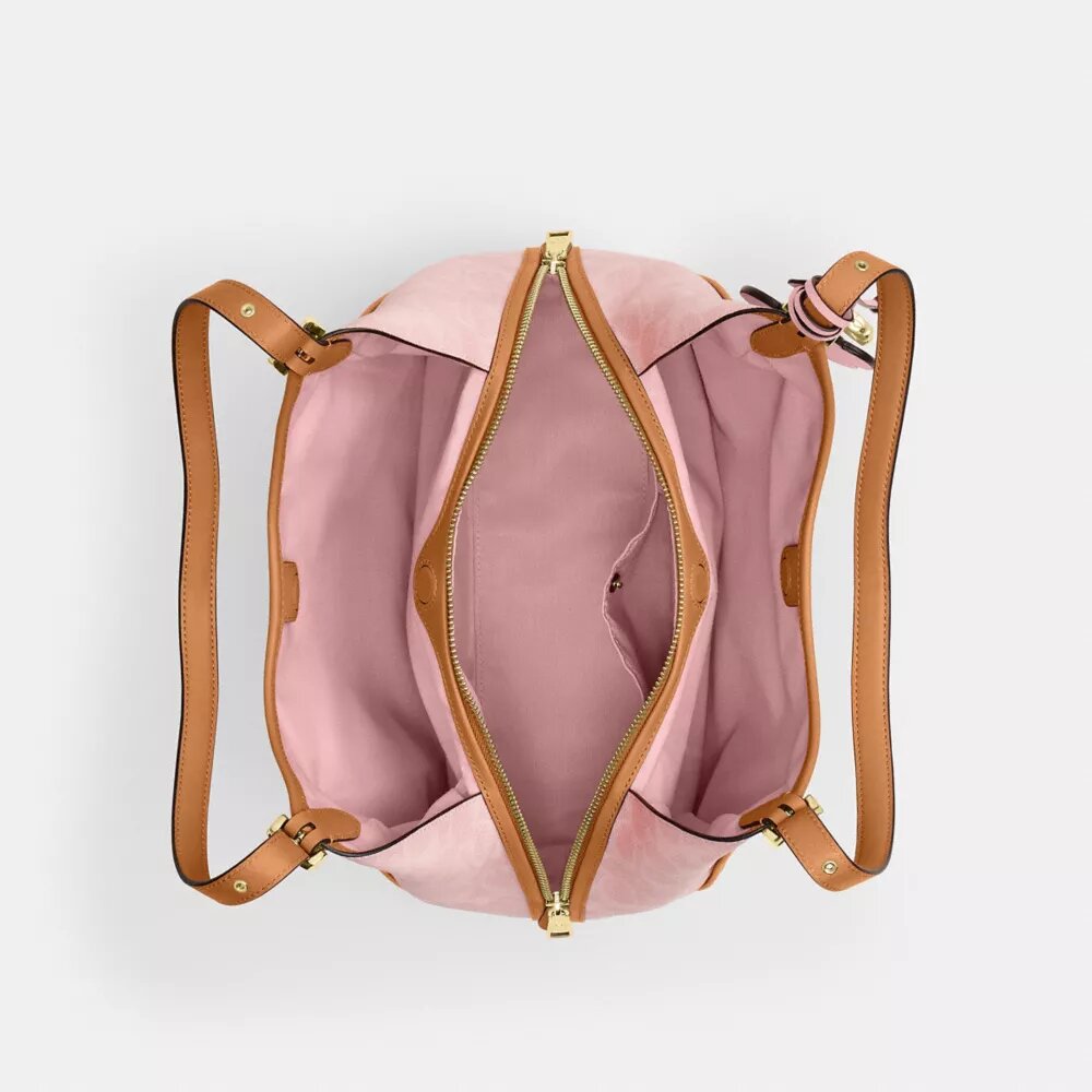 Bolsos de hombro Erin en Signature Canvas con Charms