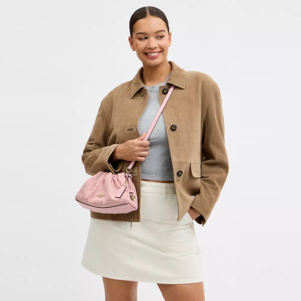 Bolsos de hombro Faye en denim característico