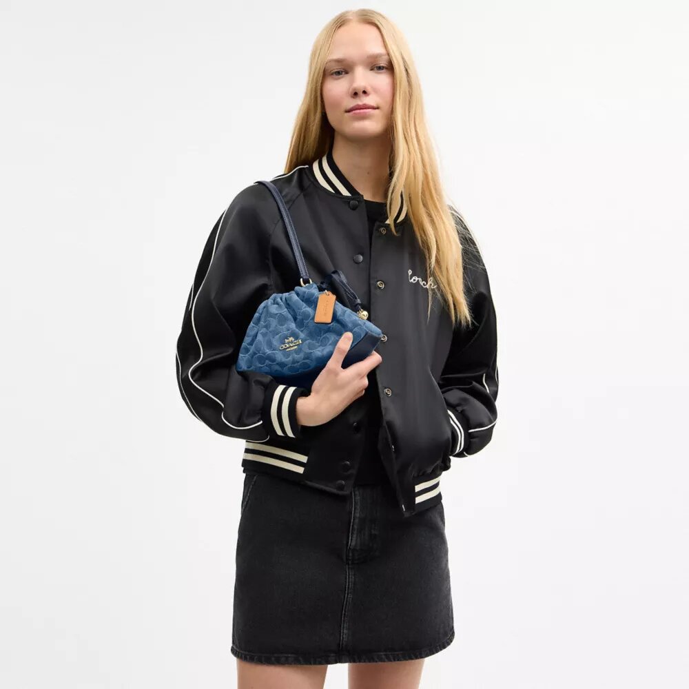 Bolsos de hombro Faye en denim exclusivo