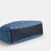 Bolsos de hombro grandes Evelyn en algodón regenerativo con acolchado