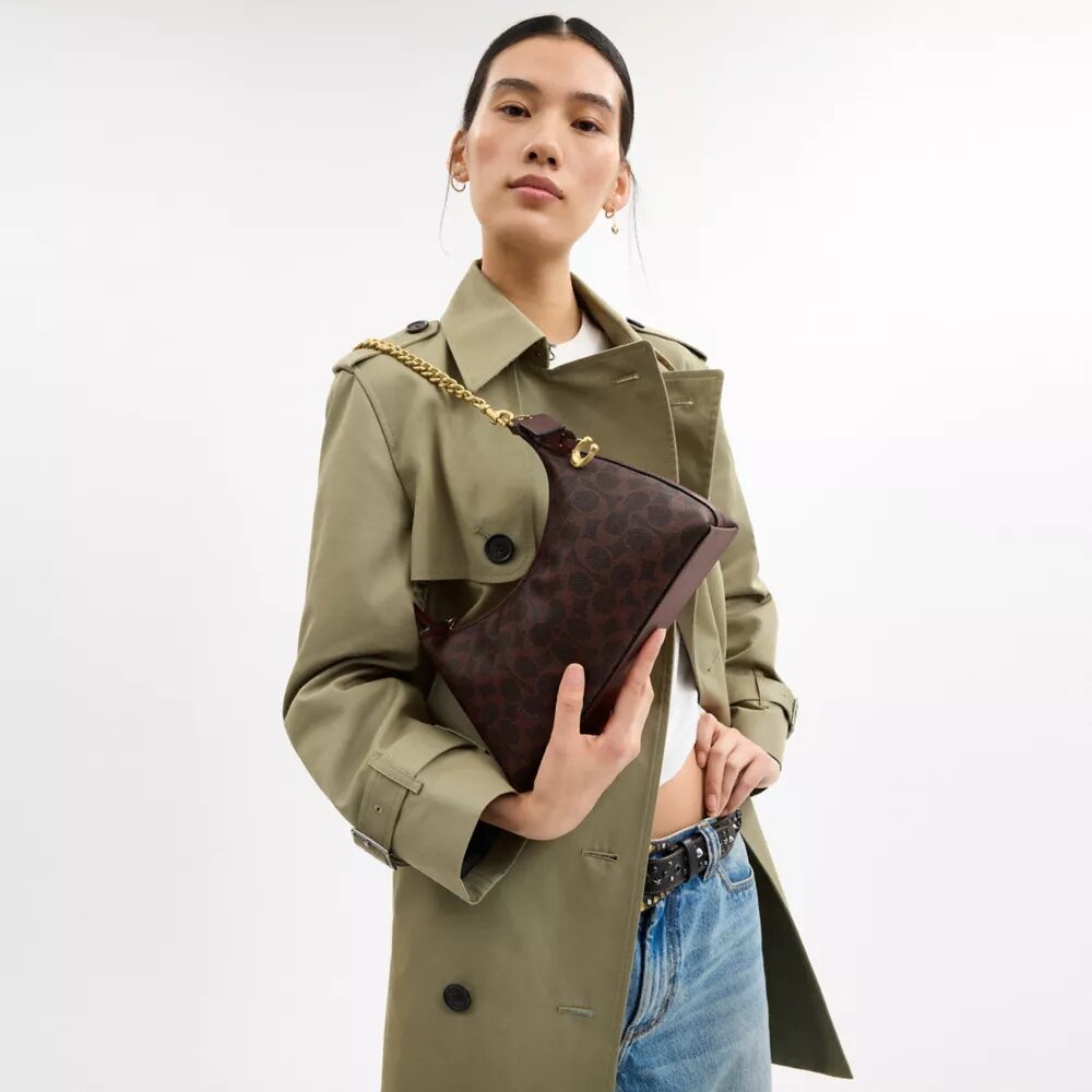 Bolsos de hombro Juliet 25 en Signature Canvas