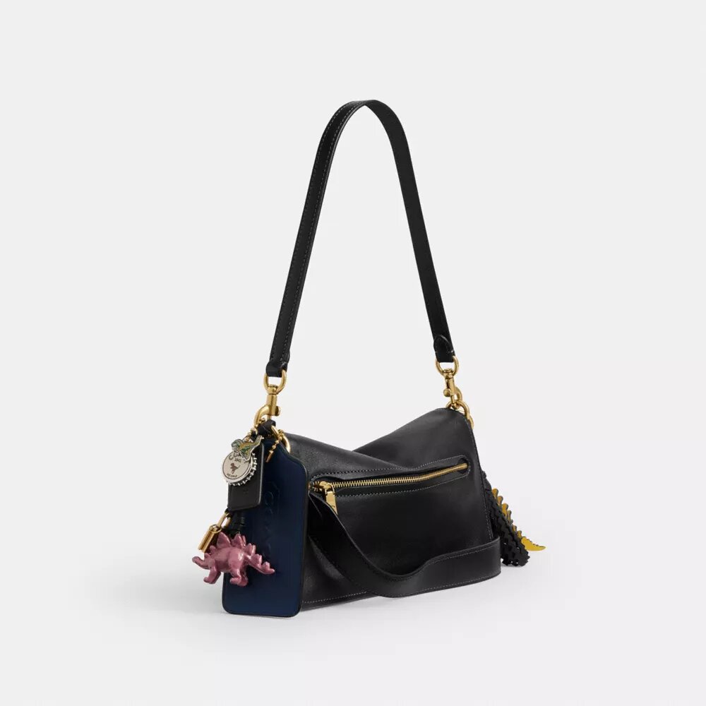 Bolsos de hombro Tabby «10.º cumpleaños de Rexy» 26 con Charms