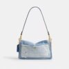 Bolsos de hombro Tabby 26 con patchwork de mezclilla reutilizada