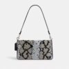 Bolsos de hombro Tabby 26 con serpiente con cuentas