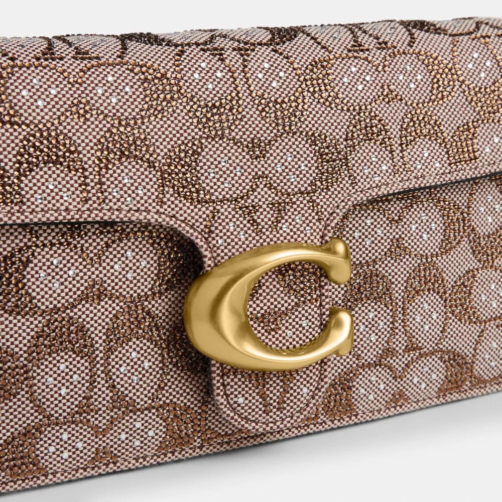 Bolsos de hombro Tabby 26 en jacquard Crystal Signature