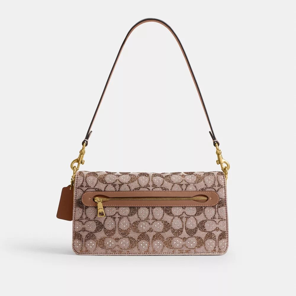 Bolsos de hombro Tabby 26 en jacquard Crystal Signature