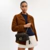 Bolsos de hombro Tabby de 26 en cuero desgastado con acolchado