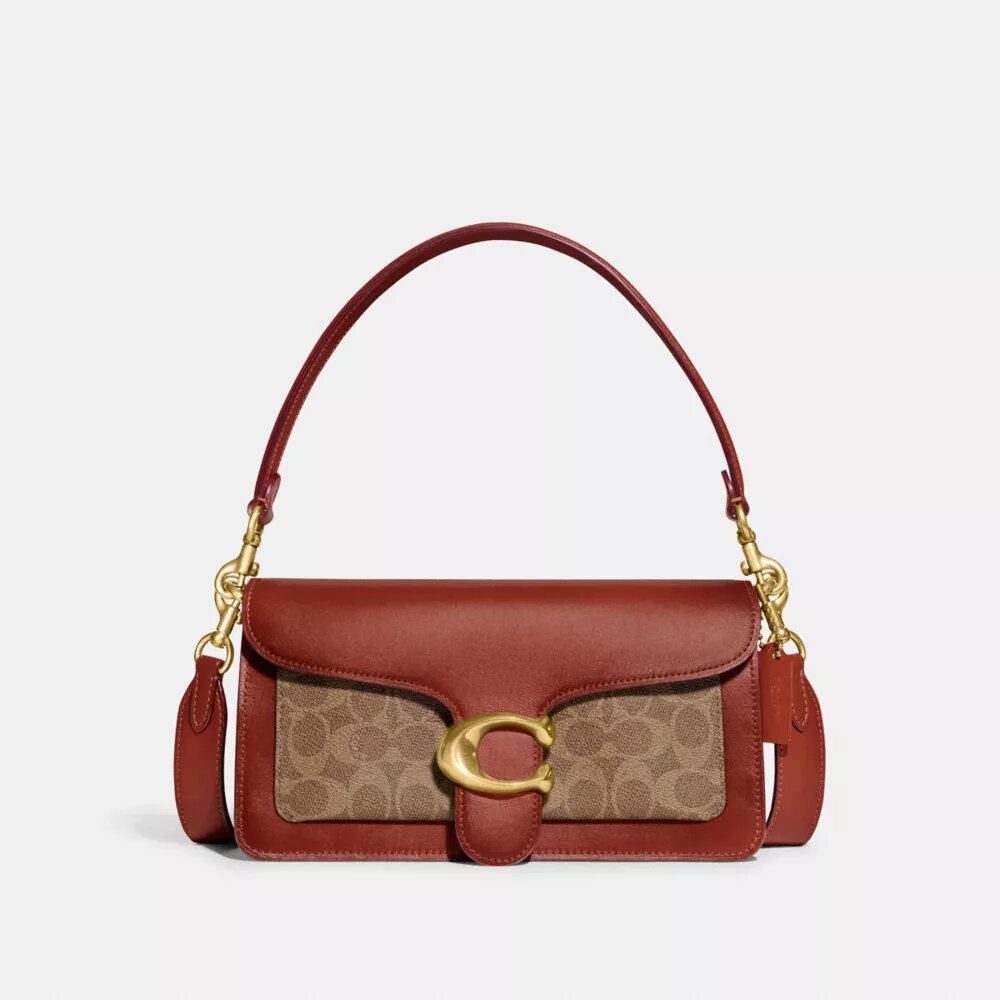 Bolsos de hombro Tabby de 26 pulgadas en Signature Canvas