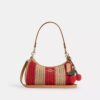 Bolsos de hombro Teri con rayas y Charms