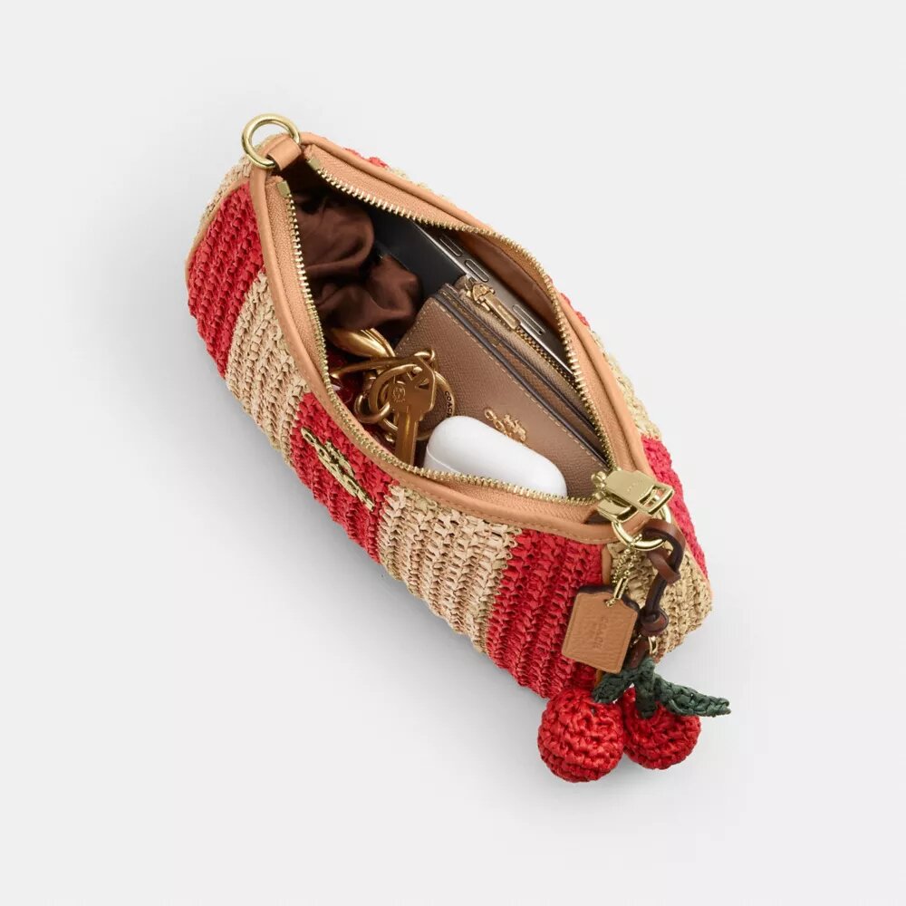 Bolsos de hombro Teri con rayas y Charms