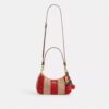 Bolsos de hombro Teri con rayas y Charms