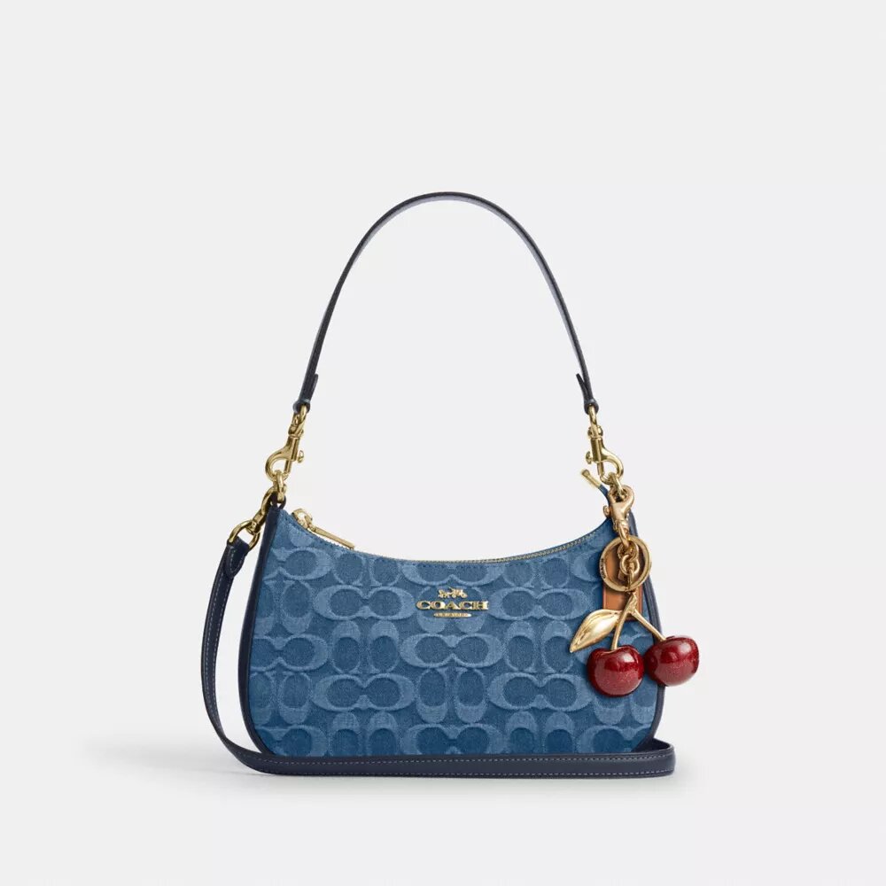 Bolsos de hombro Teri en denim exclusivo