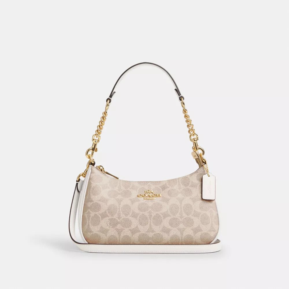 Bolsos de hombro Teri en Signature Canvas