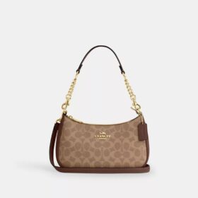 Bolsos de hombro Teri en Signature Canvas