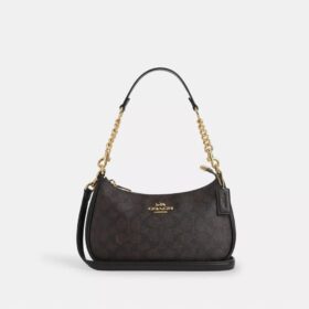 Bolsos de hombro Teri en Signature Canvas