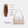 Bolsos de hombro Teri en Signature Canvas