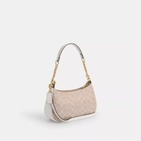 Bolsos de hombro Teri en Signature Canvas
