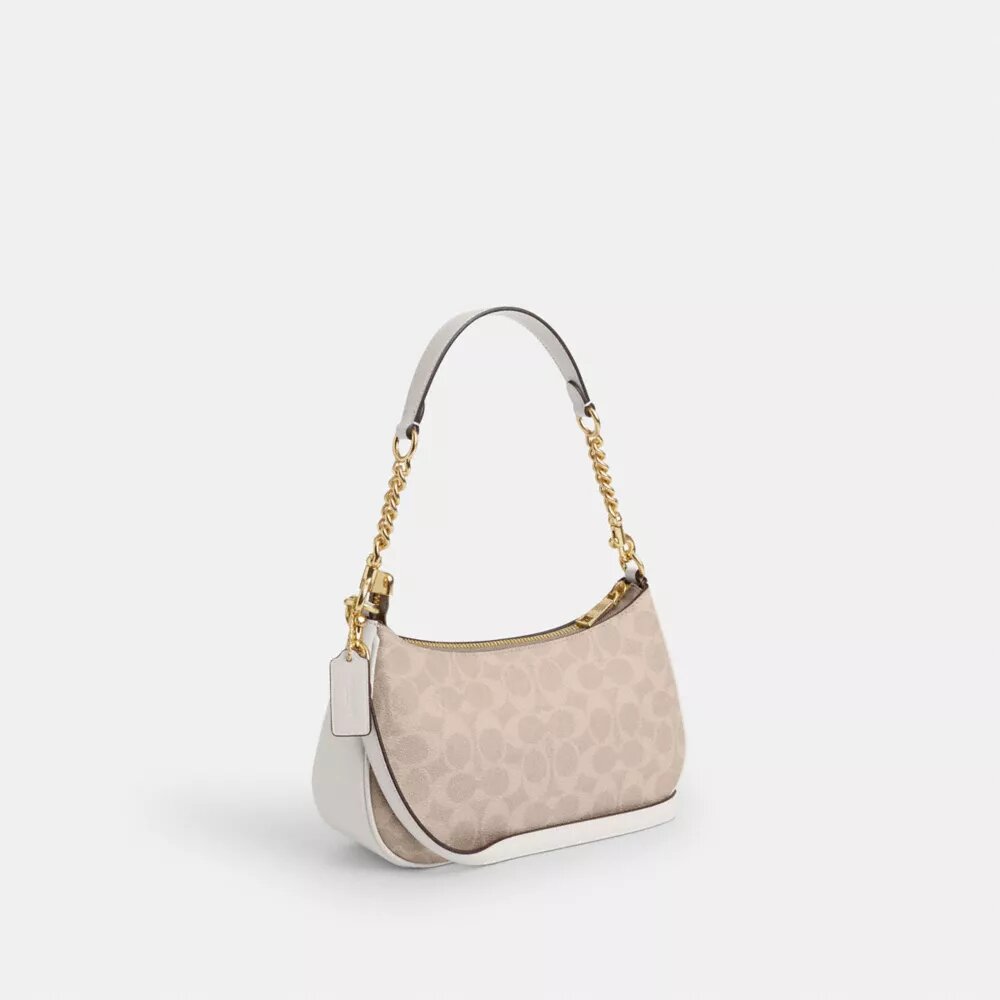 Bolsos de hombro Teri en Signature Canvas