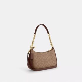 Bolsos de hombro Teri en Signature Canvas