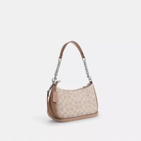 Bolsos de hombro Teri en Signature Canvas